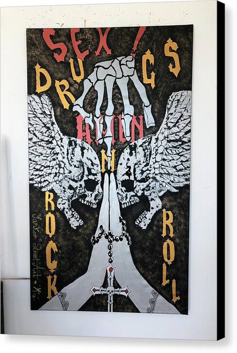 Amen - Canvas Print - Ykstreetart