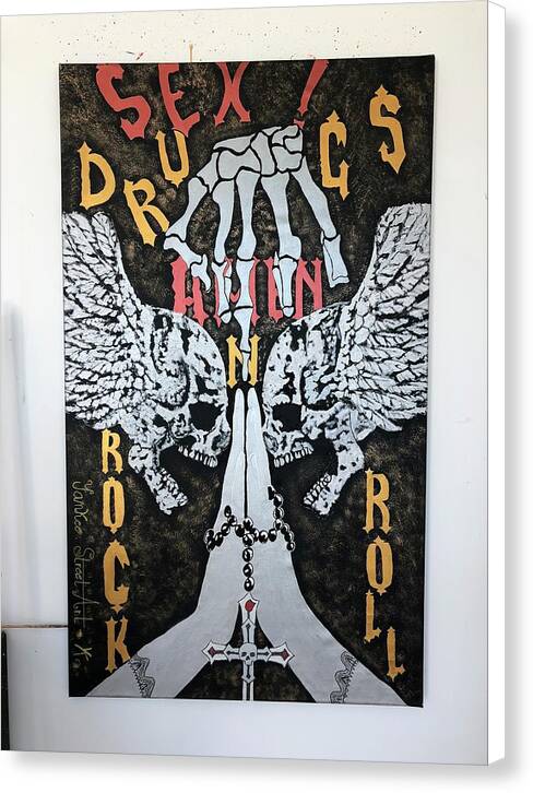 Amen - Canvas Print - Ykstreetart