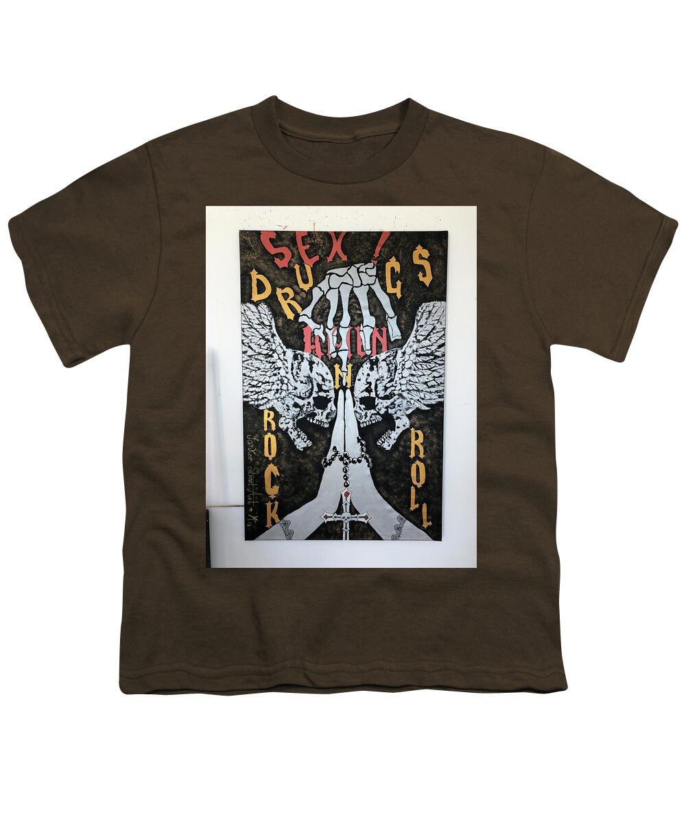 Amen - Youth T-Shirt - Ykstreetart