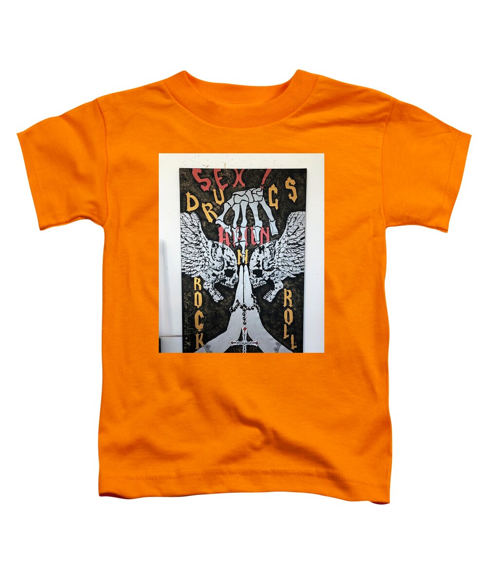 Amen - Toddler T-Shirt - Ykstreetart