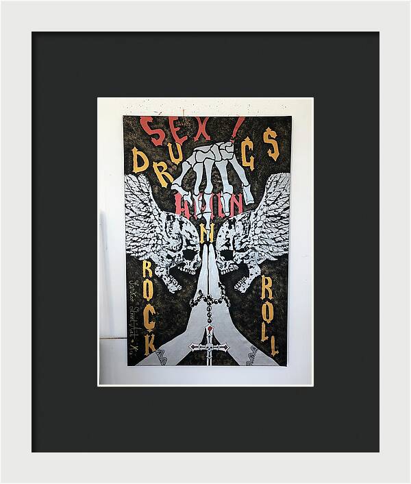 Amen - Framed Print - Ykstreetart