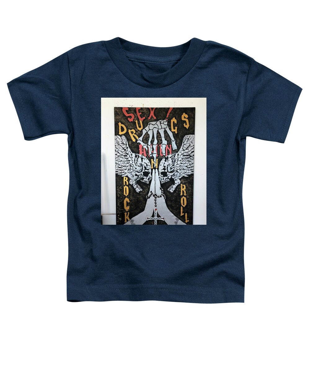 Amen - Toddler T-Shirt - Ykstreetart