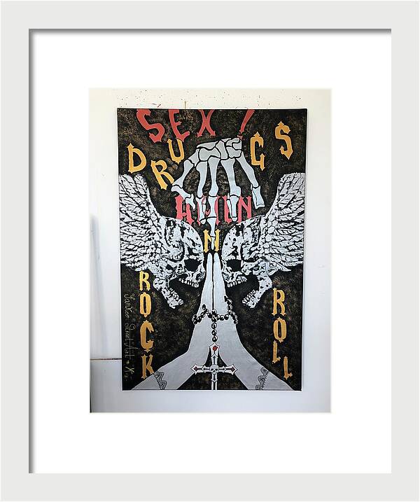 Amen - Framed Print - Ykstreetart