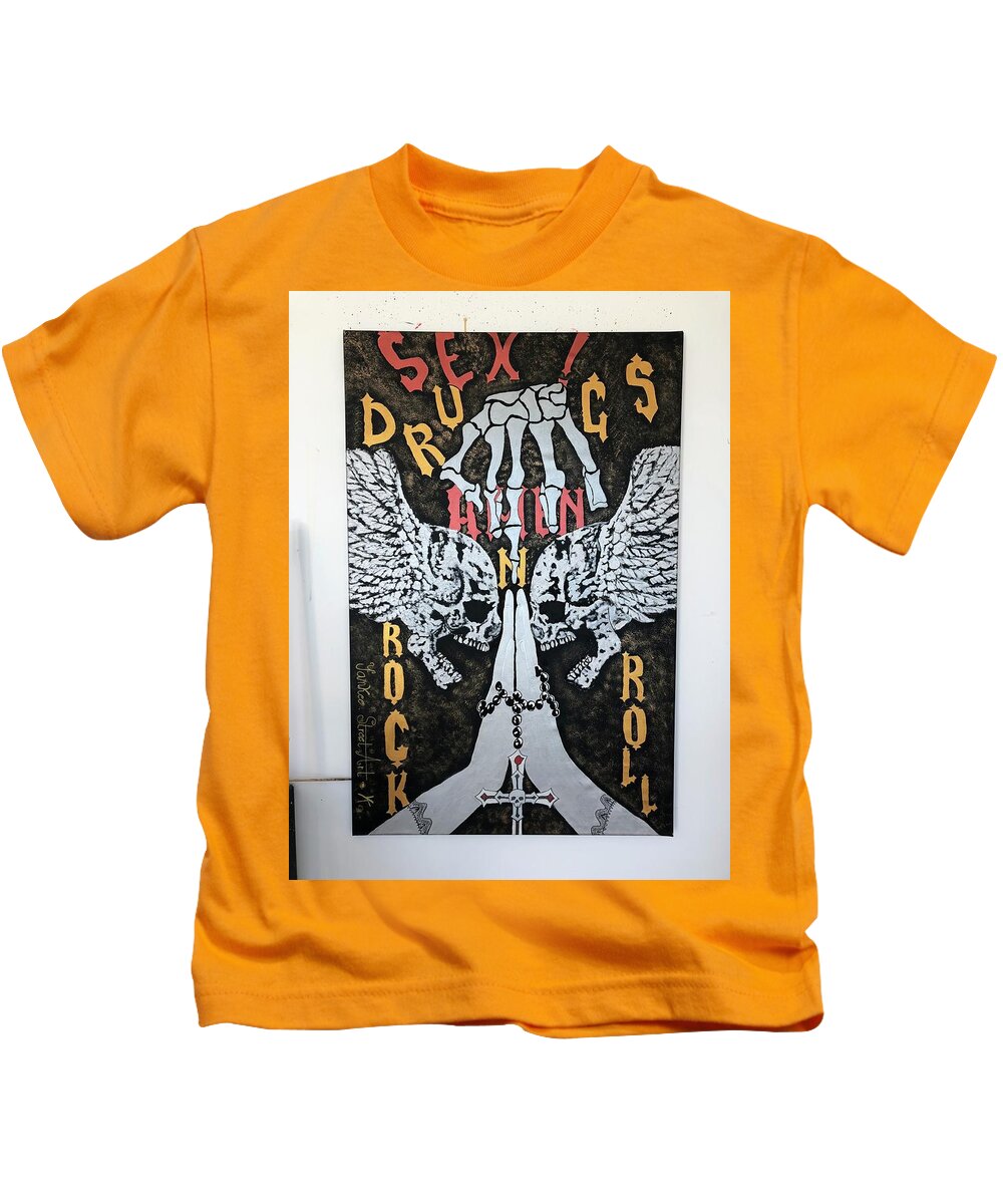 Amen - Kids T-Shirt - Ykstreetart