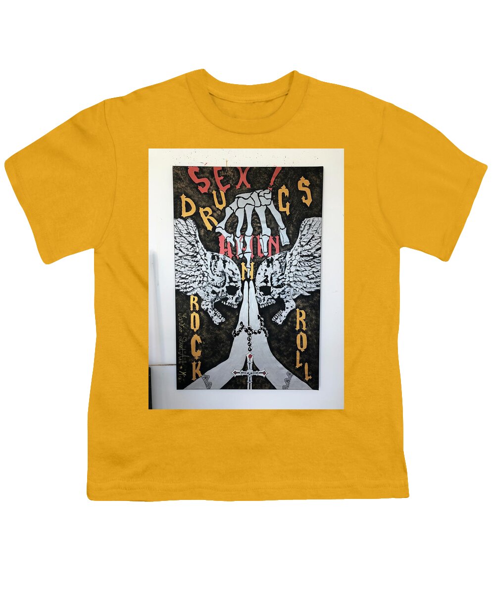 Amen - Youth T-Shirt - Ykstreetart