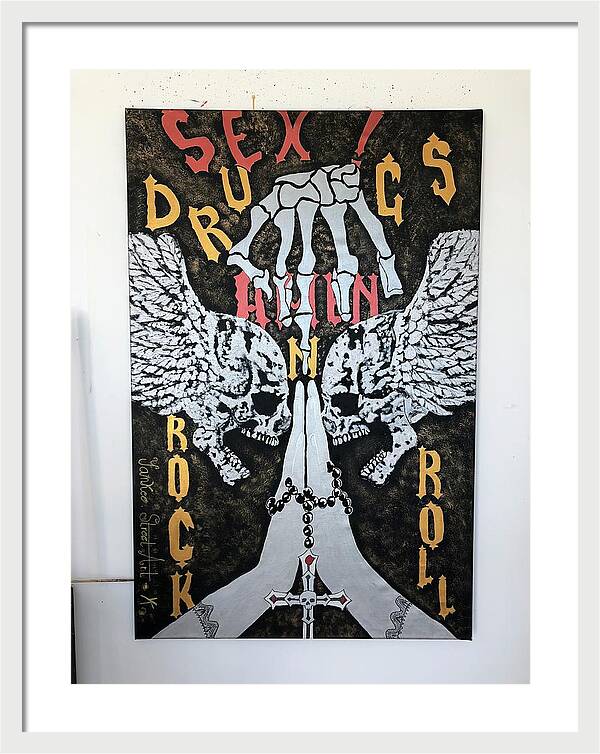 Amen - Framed Print - Ykstreetart