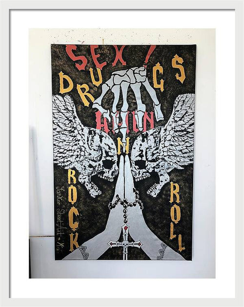 Amen - Framed Print - Ykstreetart