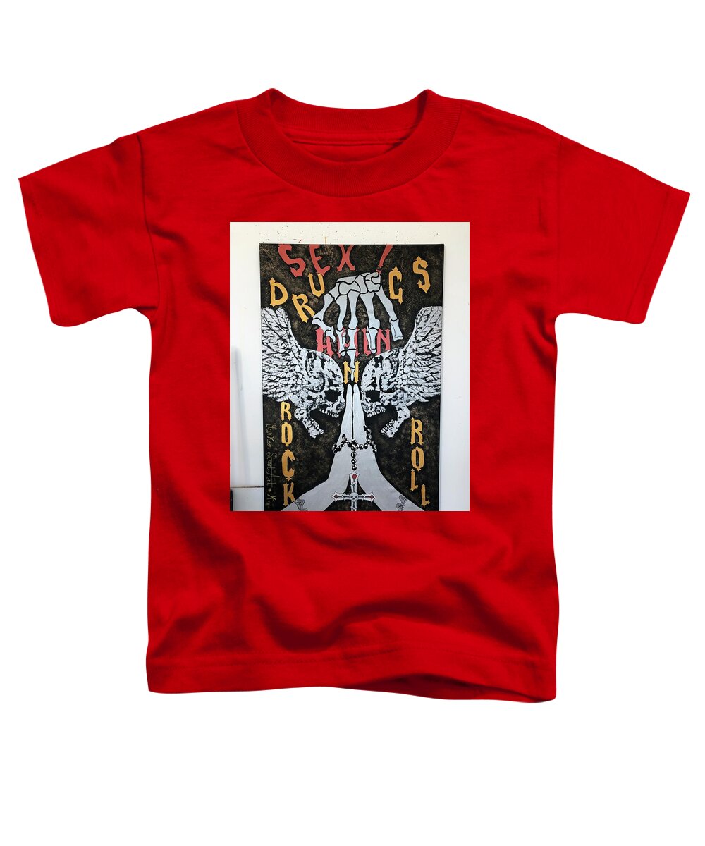 Amen - Toddler T-Shirt - Ykstreetart