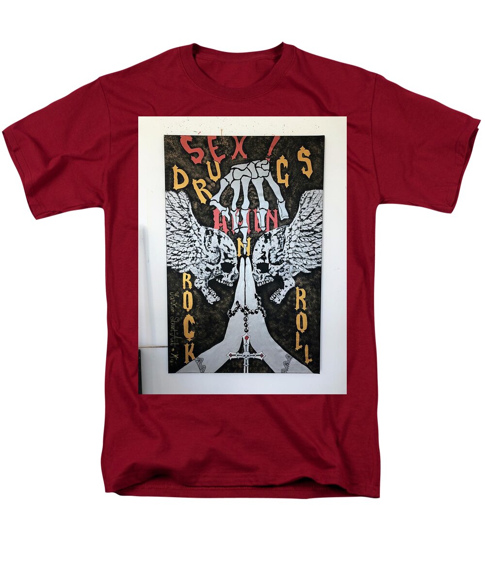Amen - Men's T-Shirt (Regular Fit) - Ykstreetart