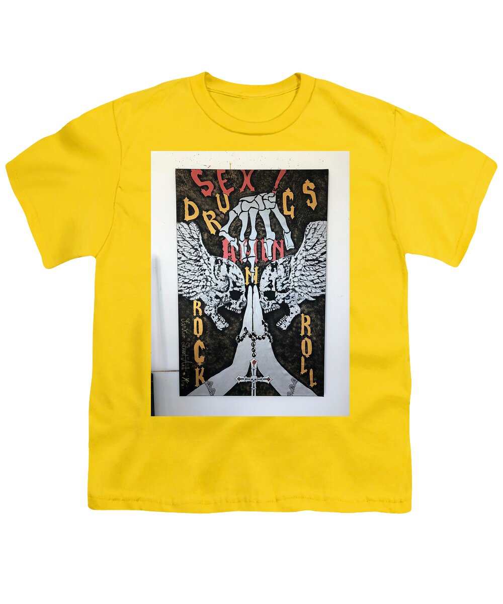 Amen - Youth T-Shirt - Ykstreetart