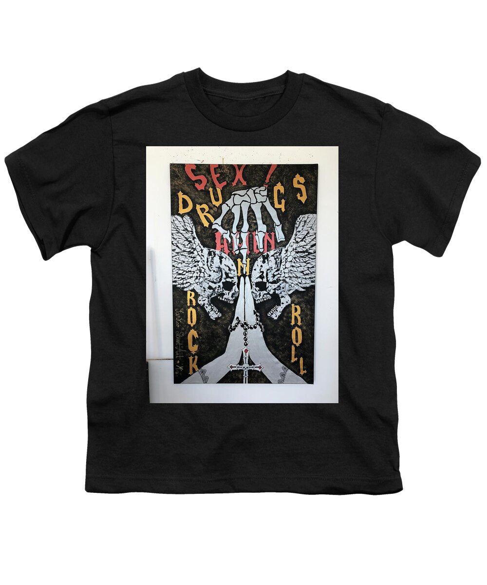 Amen - Youth T-Shirt - Ykstreetart