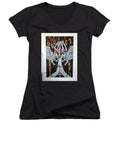 Amen - Women's V-Neck - Ykstreetart
