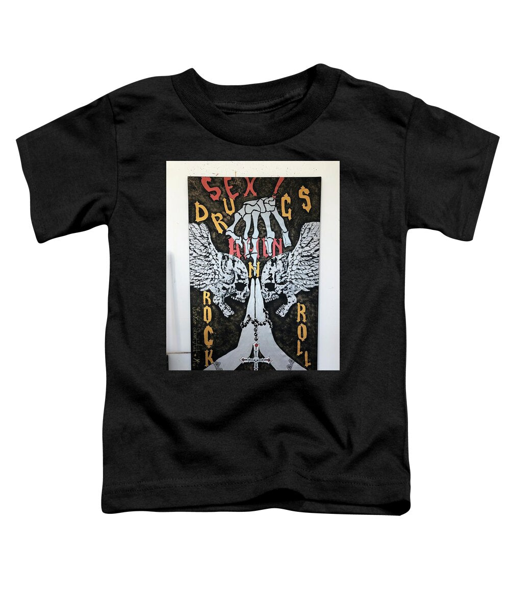 Amen - Toddler T-Shirt - Ykstreetart