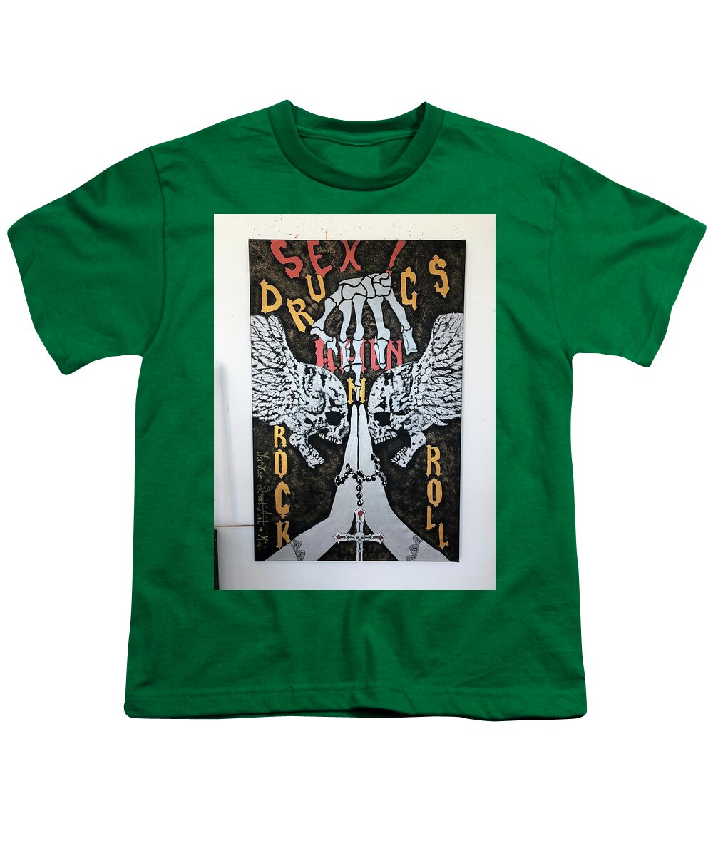 Amen - Youth T-Shirt - Ykstreetart