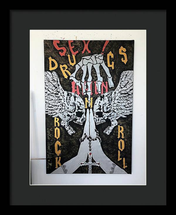 Amen - Framed Print - Ykstreetart