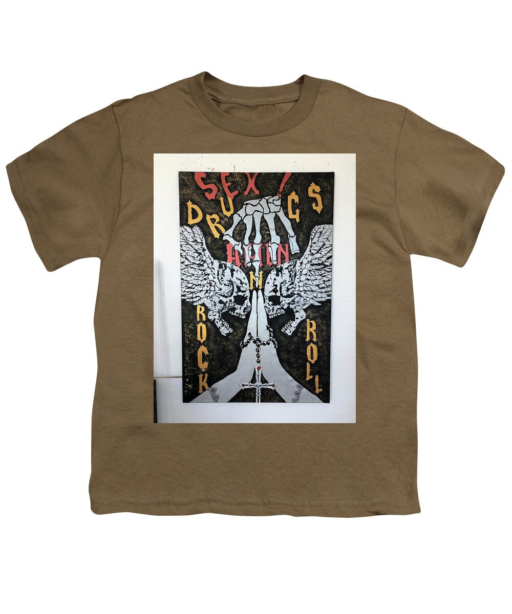 Amen - Youth T-Shirt - Ykstreetart