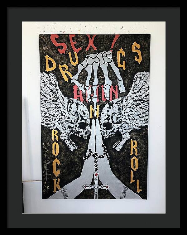 Amen - Framed Print - Ykstreetart