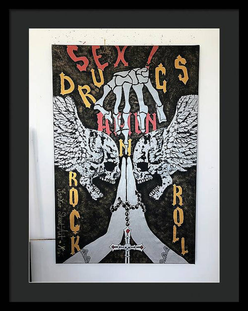 Amen - Framed Print - Ykstreetart