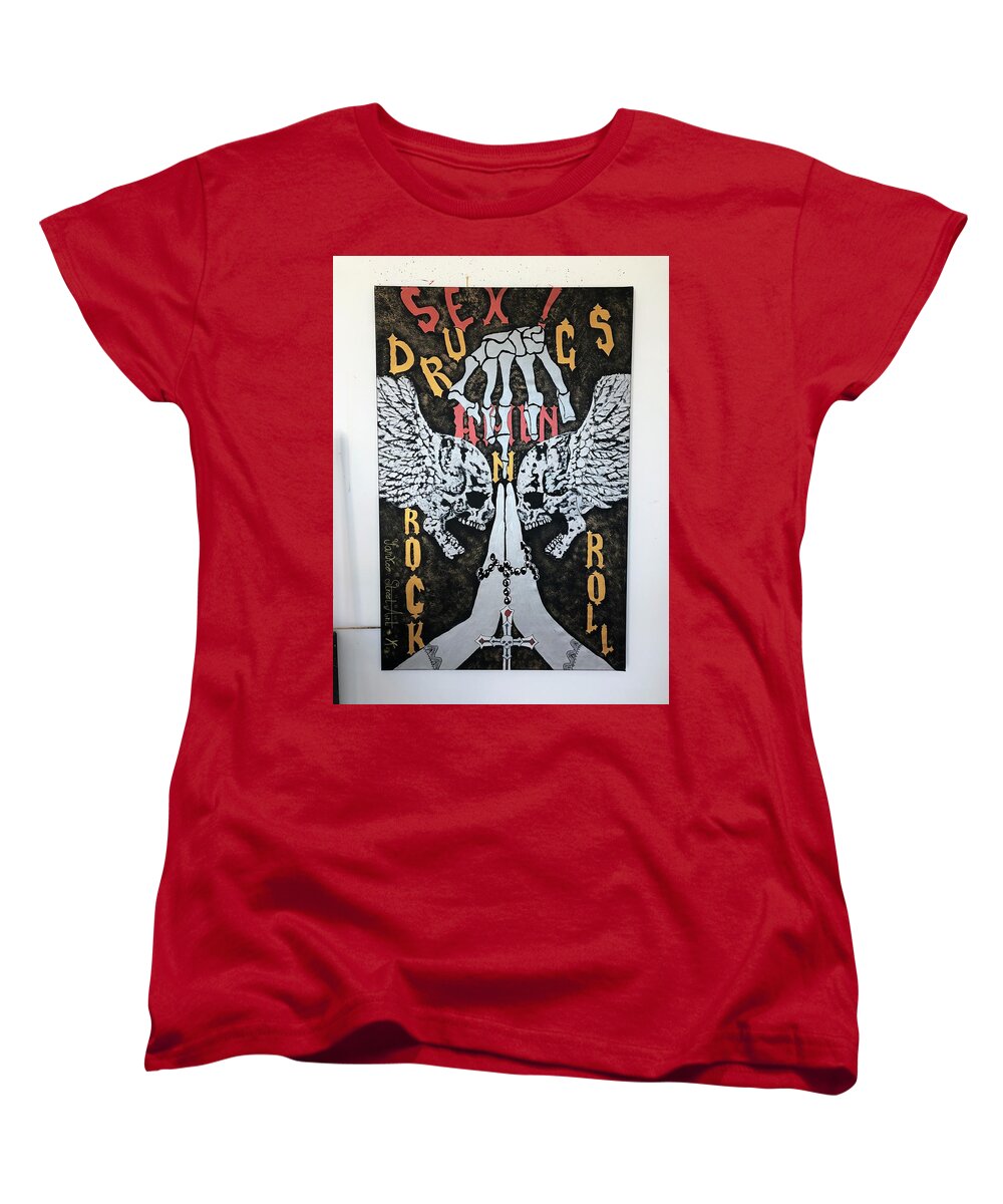 Amen - Women's T-Shirt (Standard Fit) - Ykstreetart