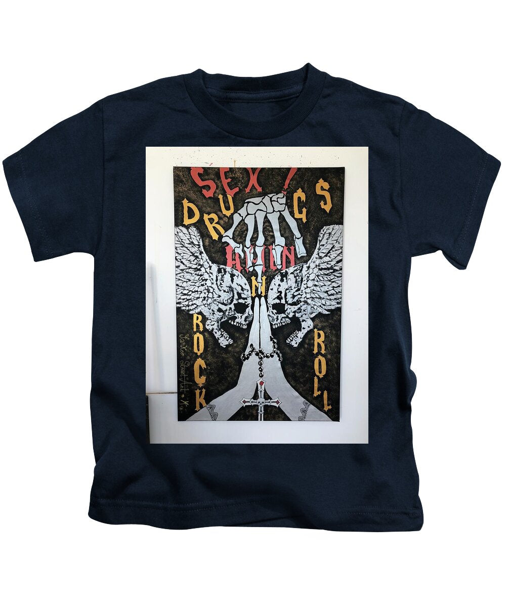 Amen - Kids T-Shirt - Ykstreetart
