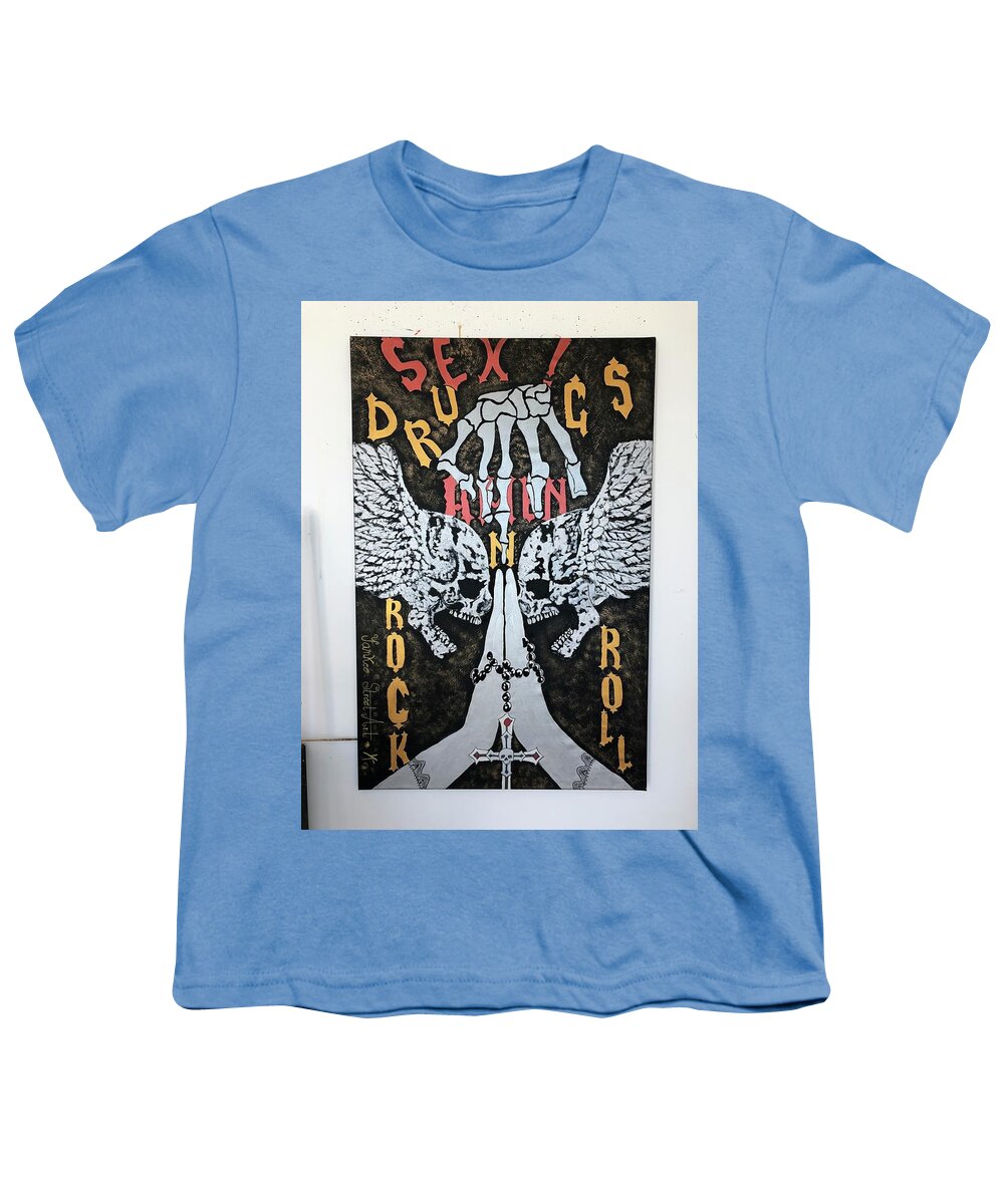 Amen - Youth T-Shirt - Ykstreetart