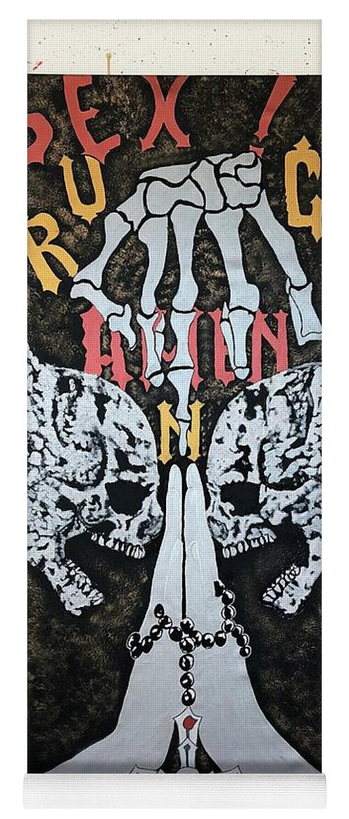 Amen - Yoga Mat - Ykstreetart
