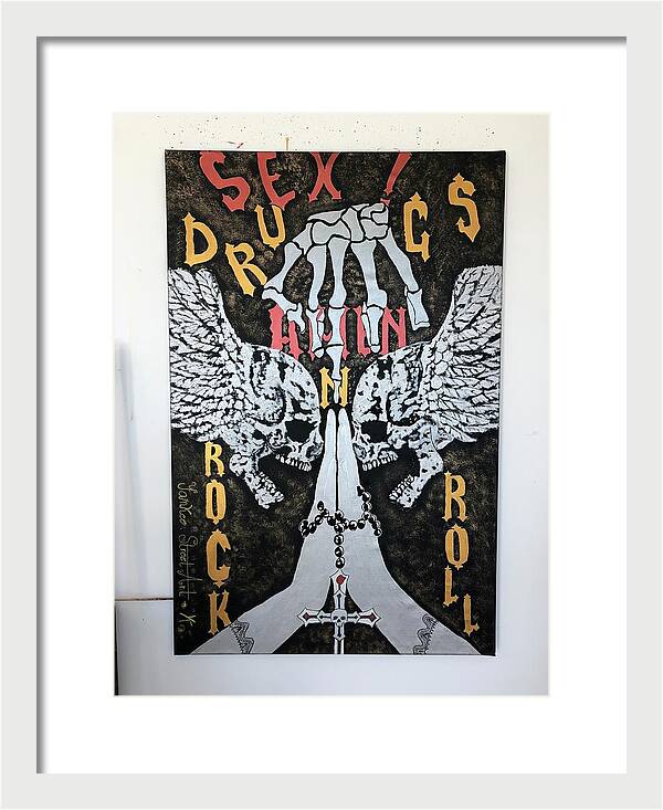 Amen - Framed Print - Ykstreetart