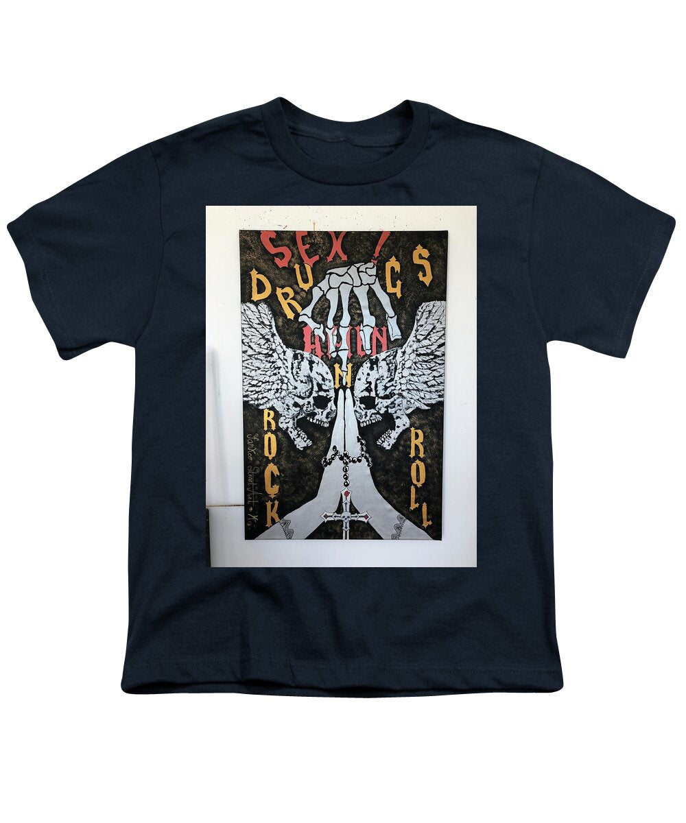 Amen - Youth T-Shirt - Ykstreetart