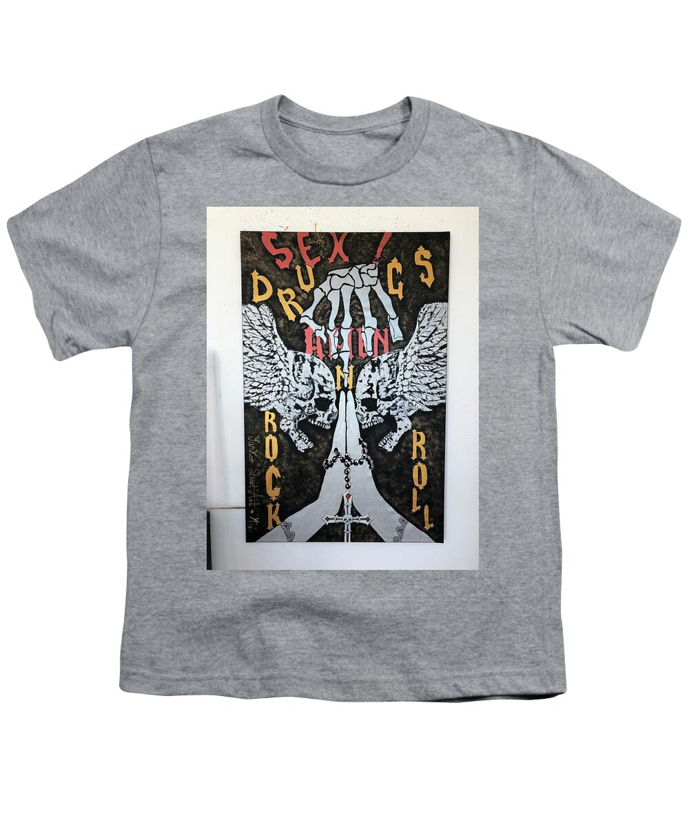 Amen - Youth T-Shirt - Ykstreetart