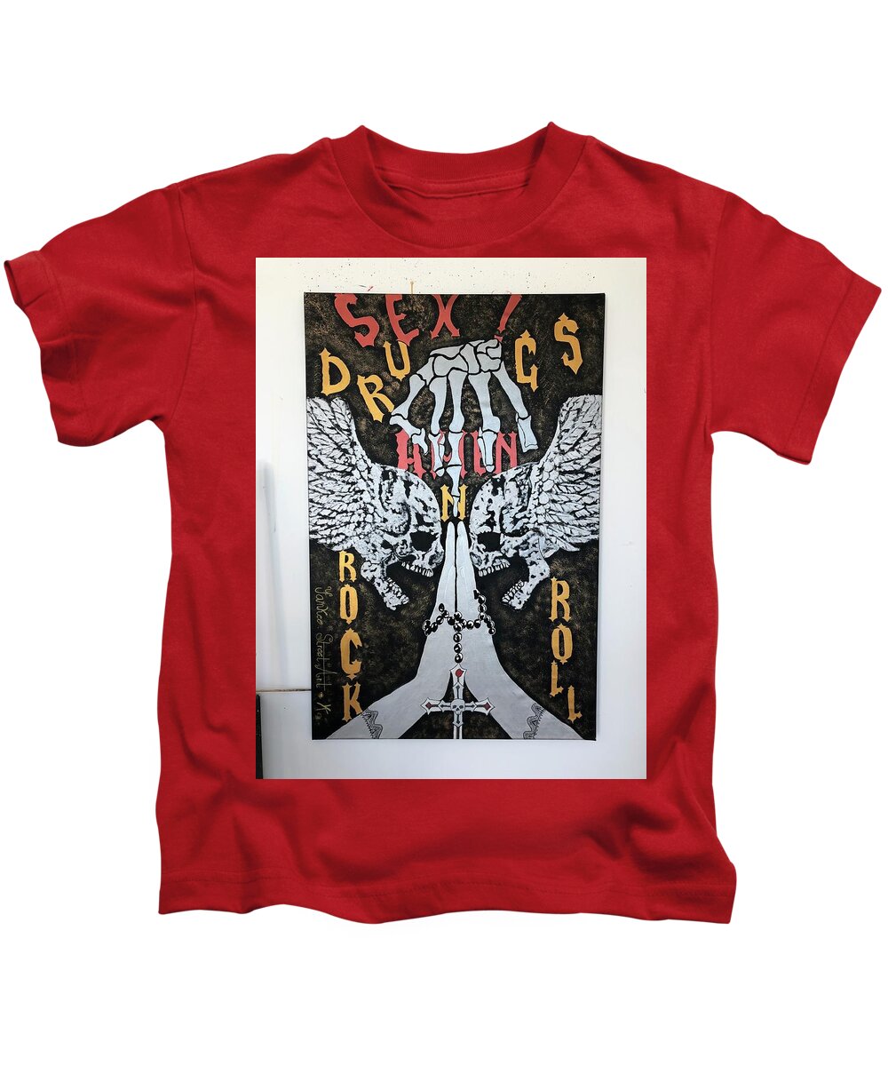 Amen - Kids T-Shirt - Ykstreetart