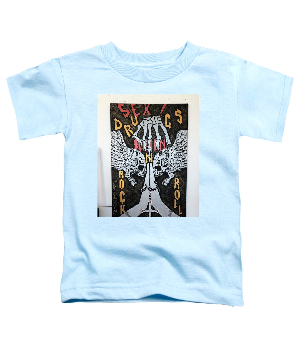Amen - Toddler T-Shirt - Ykstreetart