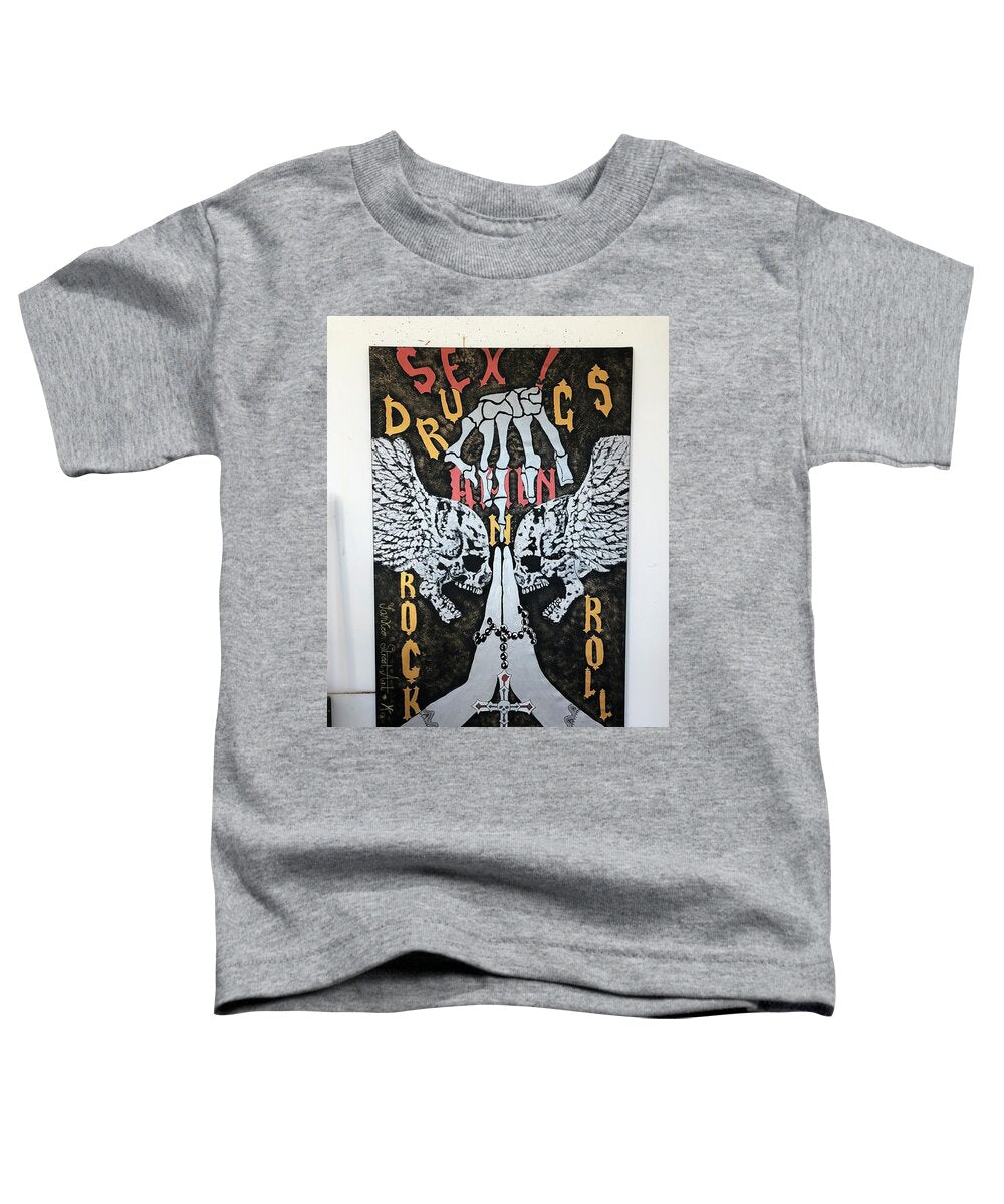 Amen - Toddler T-Shirt - Ykstreetart
