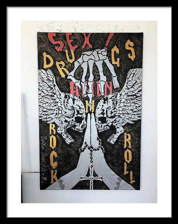 Amen - Framed Print - Ykstreetart