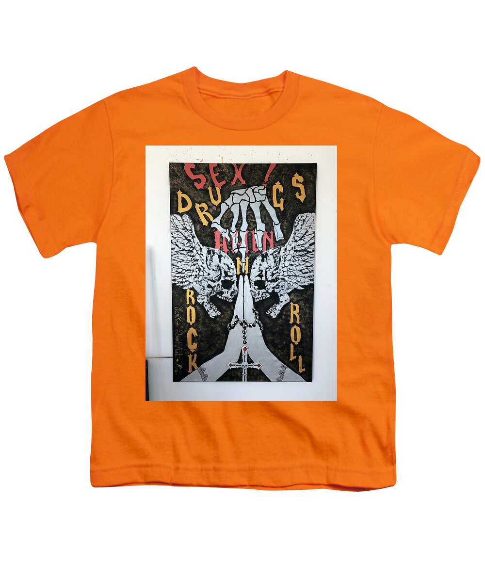 Amen - Youth T-Shirt - Ykstreetart