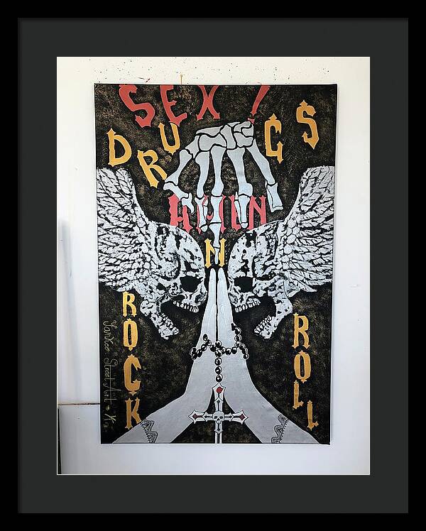 Amen - Framed Print - Ykstreetart