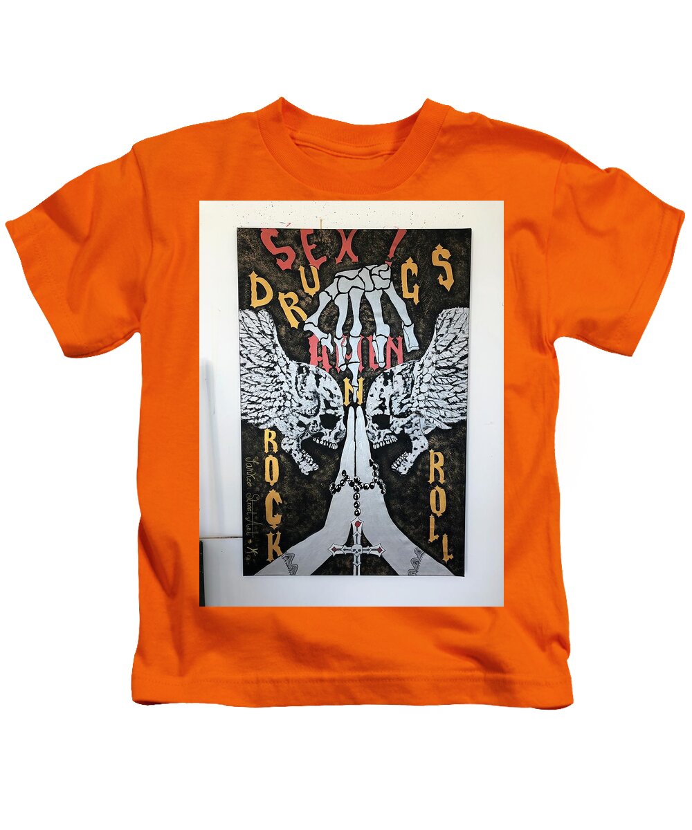 Amen - Kids T-Shirt - Ykstreetart