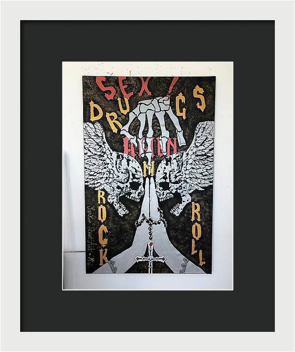 Amen - Framed Print - Ykstreetart