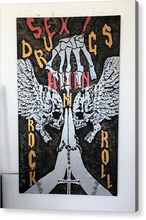 Amen - Acrylic Print - Ykstreetart