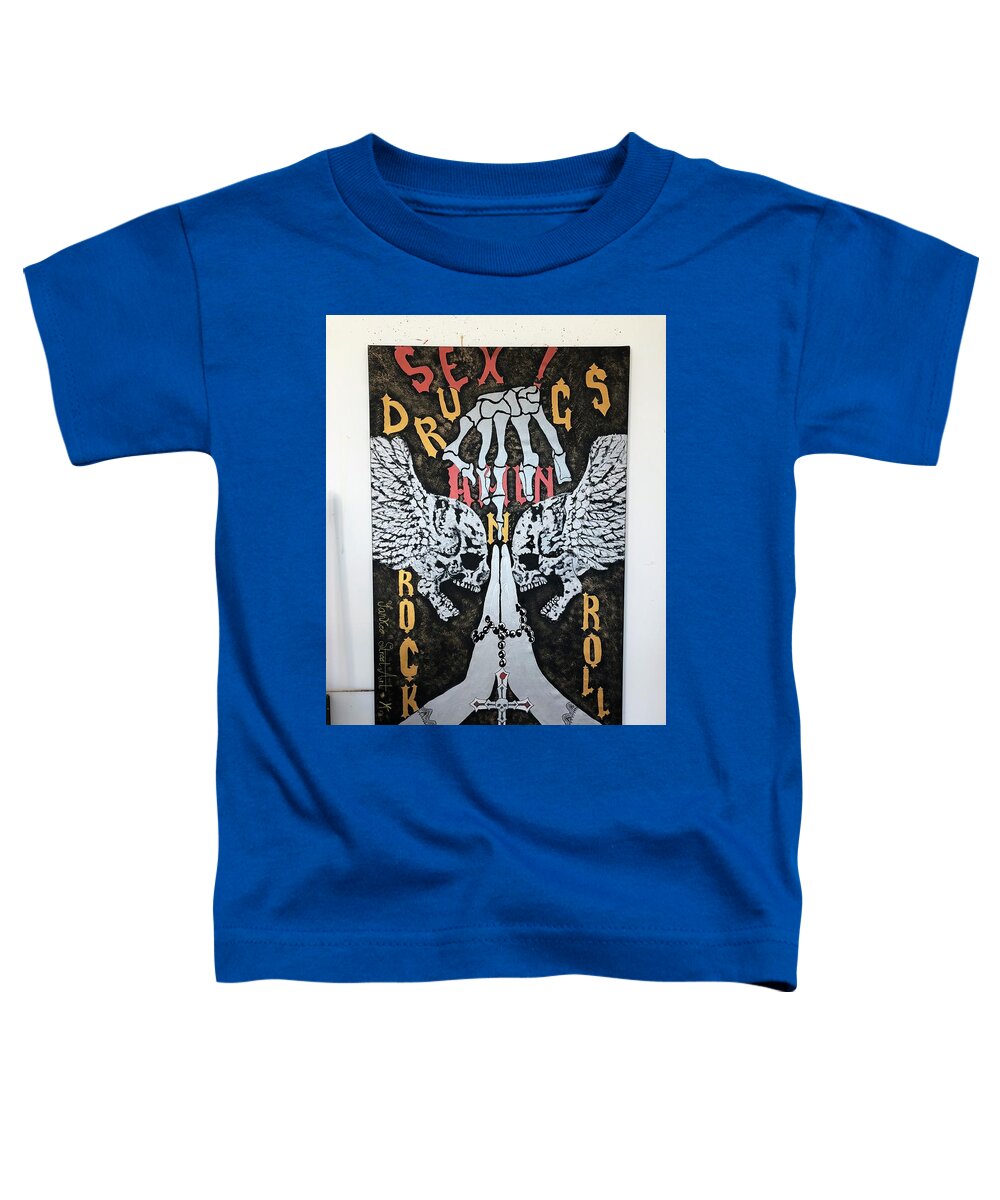 Amen - Toddler T-Shirt - Ykstreetart