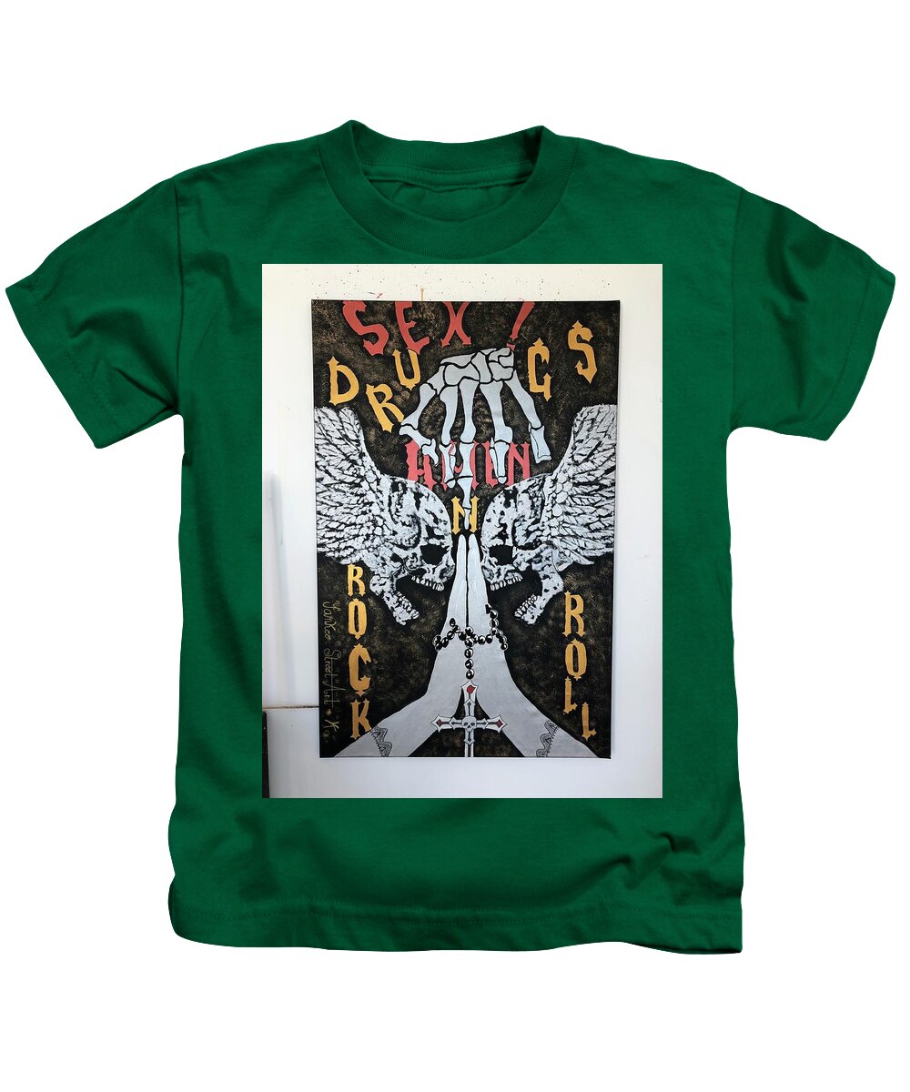Amen - Kids T-Shirt - Ykstreetart