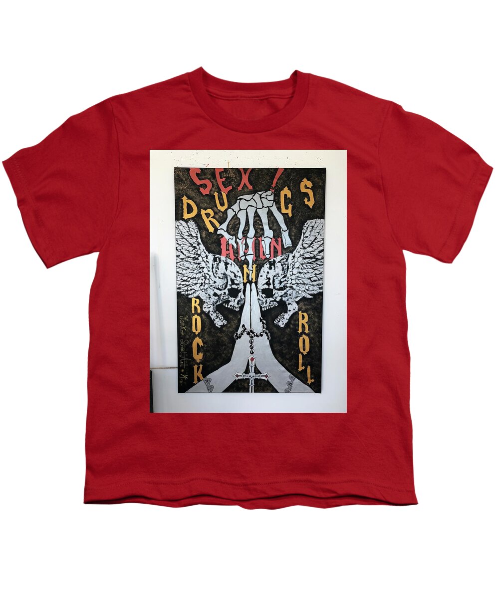 Amen - Youth T-Shirt - Ykstreetart
