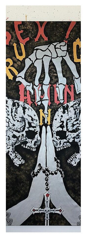 Amen - Yoga Mat - Ykstreetart