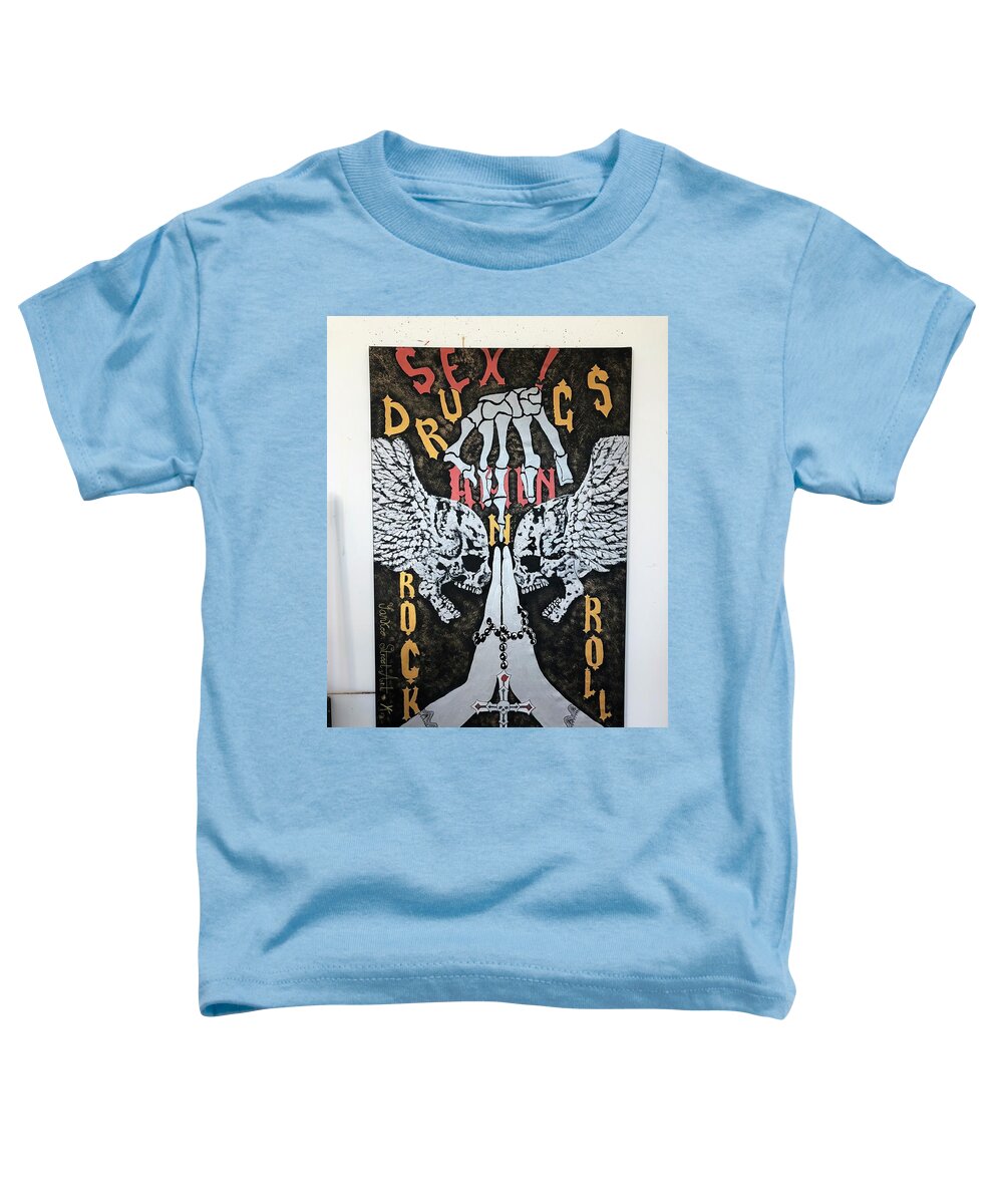 Amen - Toddler T-Shirt - Ykstreetart