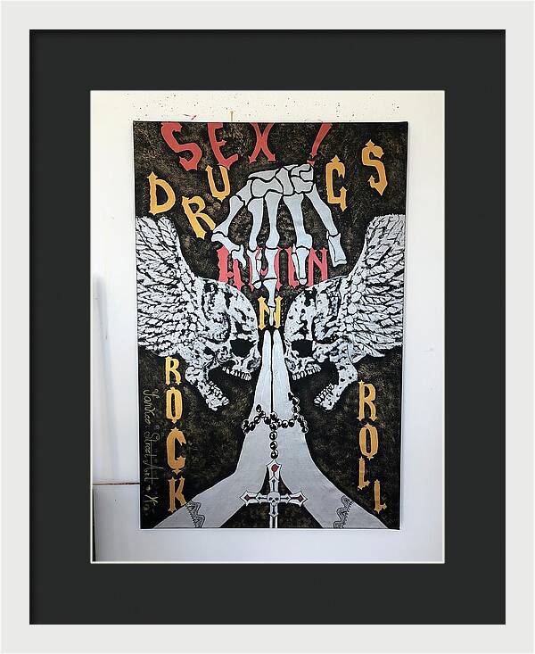 Amen - Framed Print - Ykstreetart