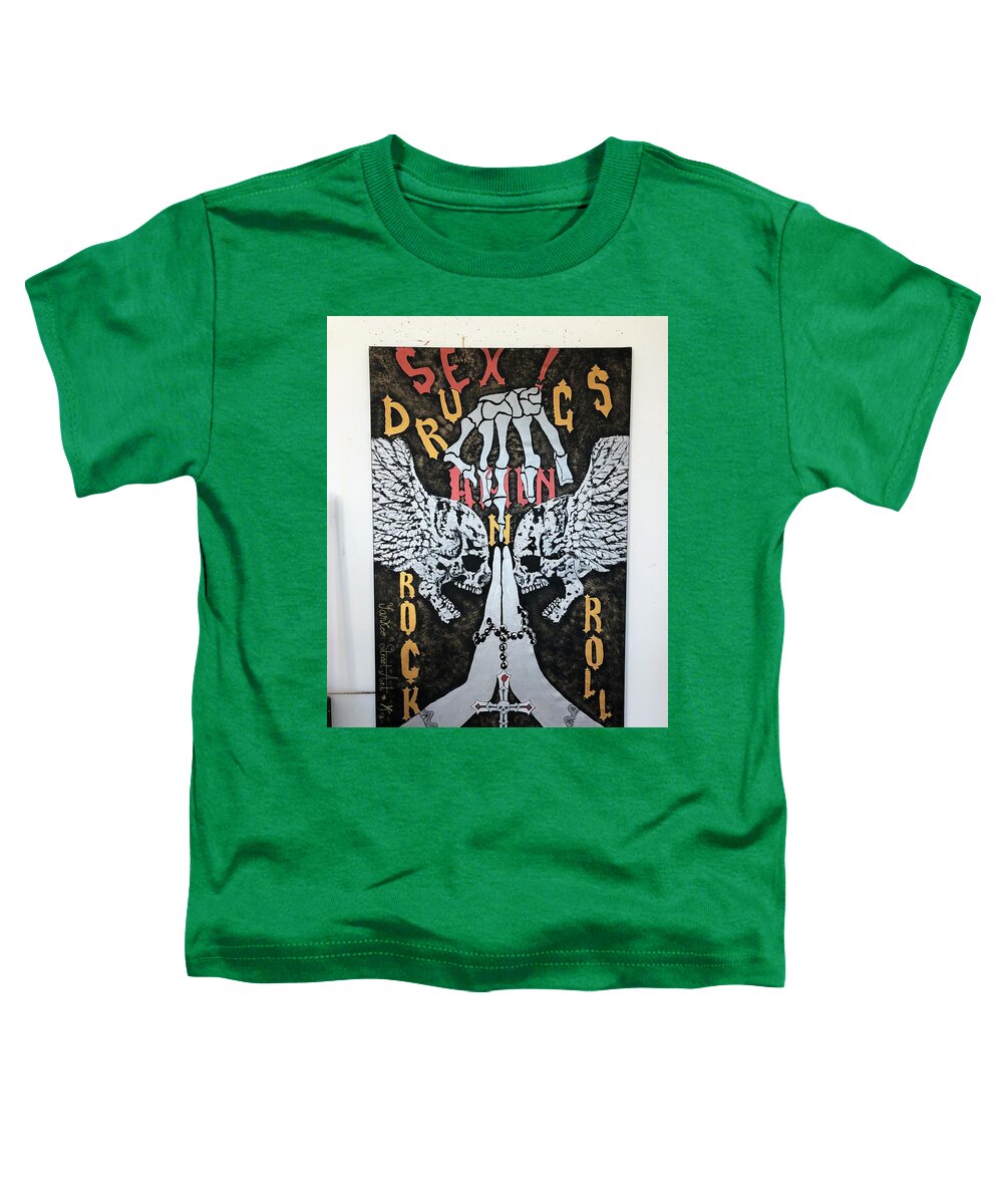 Amen - Toddler T-Shirt - Ykstreetart
