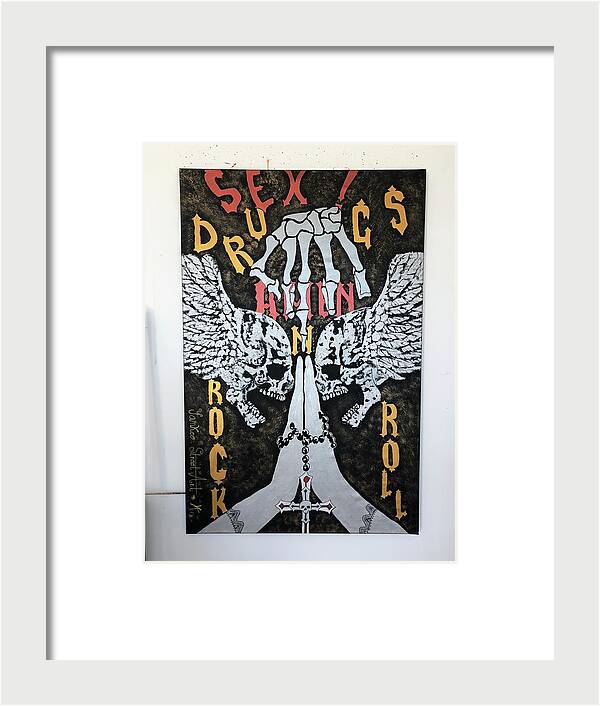 Amen - Framed Print - Ykstreetart