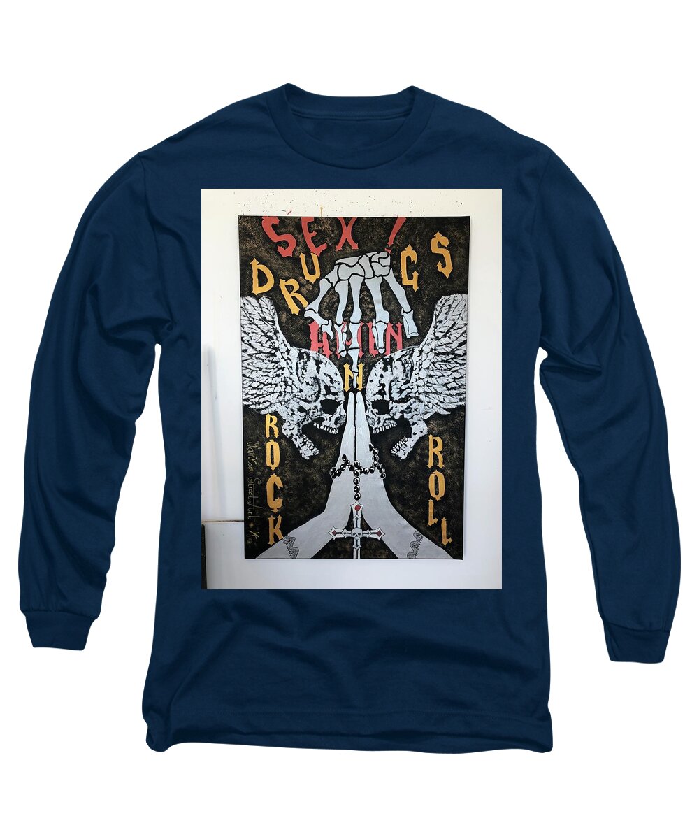 Amen - Long Sleeve T-Shirt - Ykstreetart