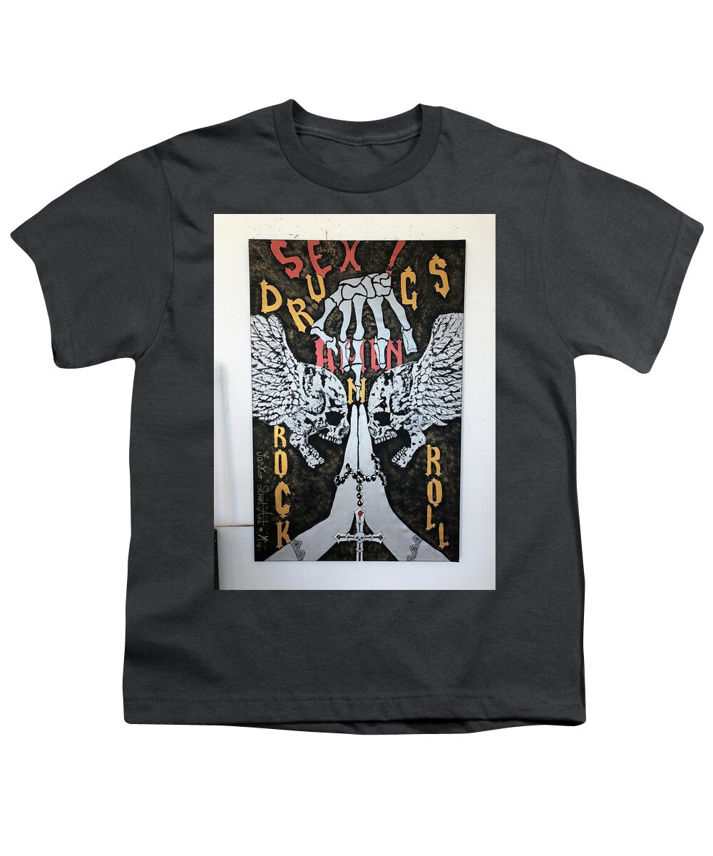 Amen - Youth T-Shirt - Ykstreetart