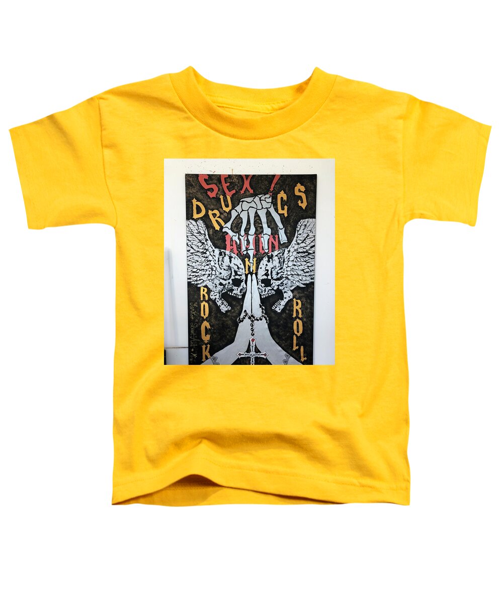 Amen - Toddler T-Shirt - Ykstreetart
