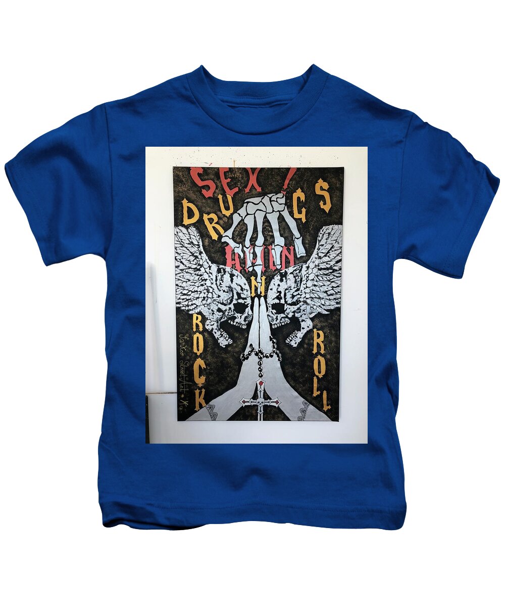 Amen - Kids T-Shirt - Ykstreetart